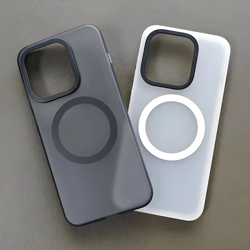 

For Oppo Find X9 and X9 Pro Case Magsafe Anti-Fingerprint Slim Matte Black Translucent Frosted Baby Skin Touch Phone Cover