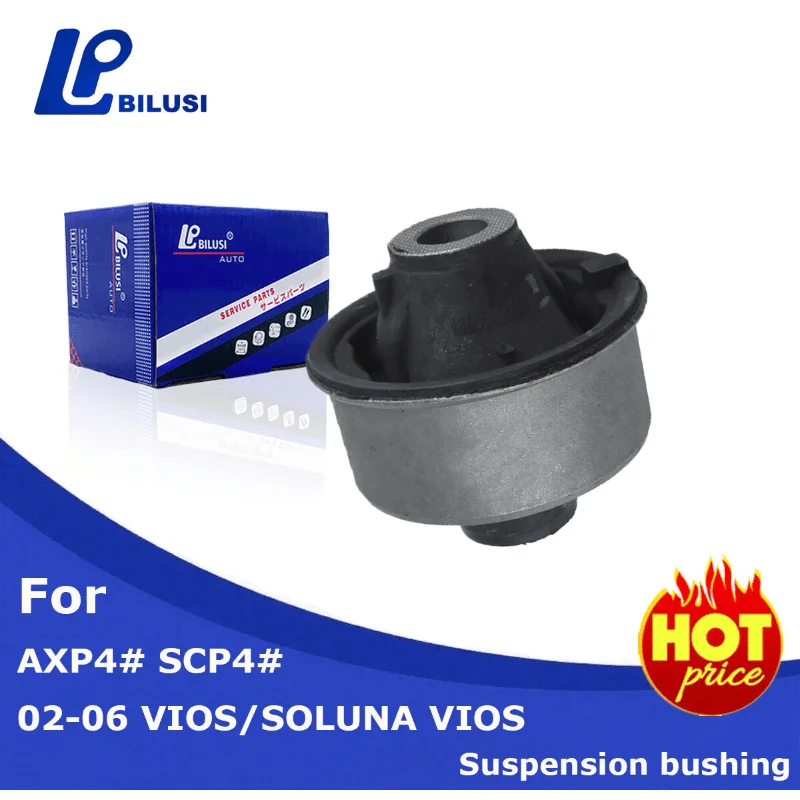 

Bilusi OE:48654-0D020 48655-0D060 Новая и легкая втулка нижней подвески для Toyota 02-06 VIOS/ SOLUNA VIOS AXP4 # SCP4 #