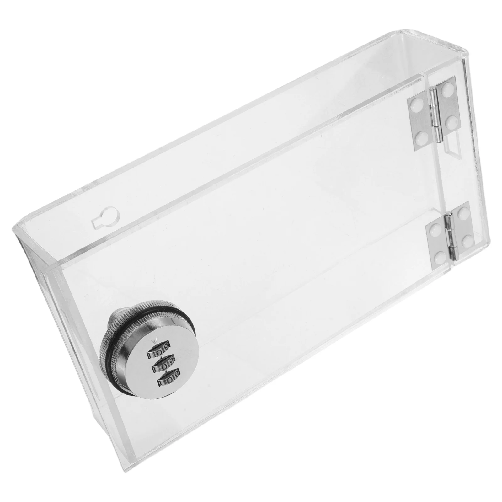 Clear Cellphone Storage Cabinet Acrylic Phone Lock Box For Office School Classroom Factory Use Lockable Storage Container
