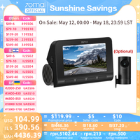 70mai 4K Dash Cam A810 Ultra HD Built-in GPS ADAS Auto Record 150FOV Motion Detection 70mai A810 4G Car DVR Support Rear Cam