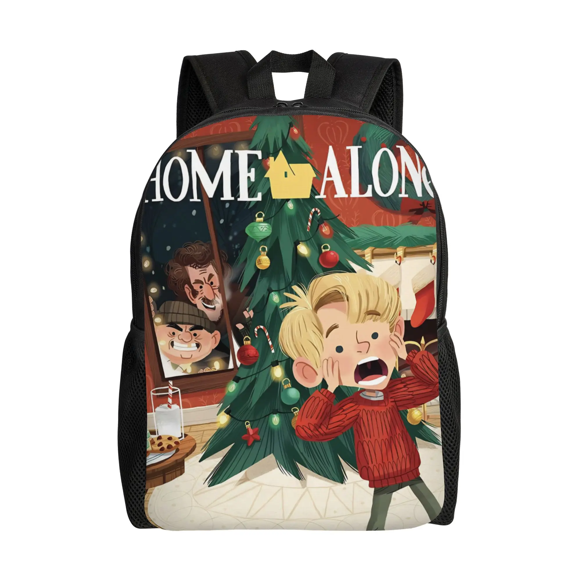 

Рюкзак «Один дома» с Кевином, комедийный, для мужчин и женщин, повседневный, студенческий, деловой, милый мультяшный рюкзак для ноутбука, сумка через плечо для активного отдыха