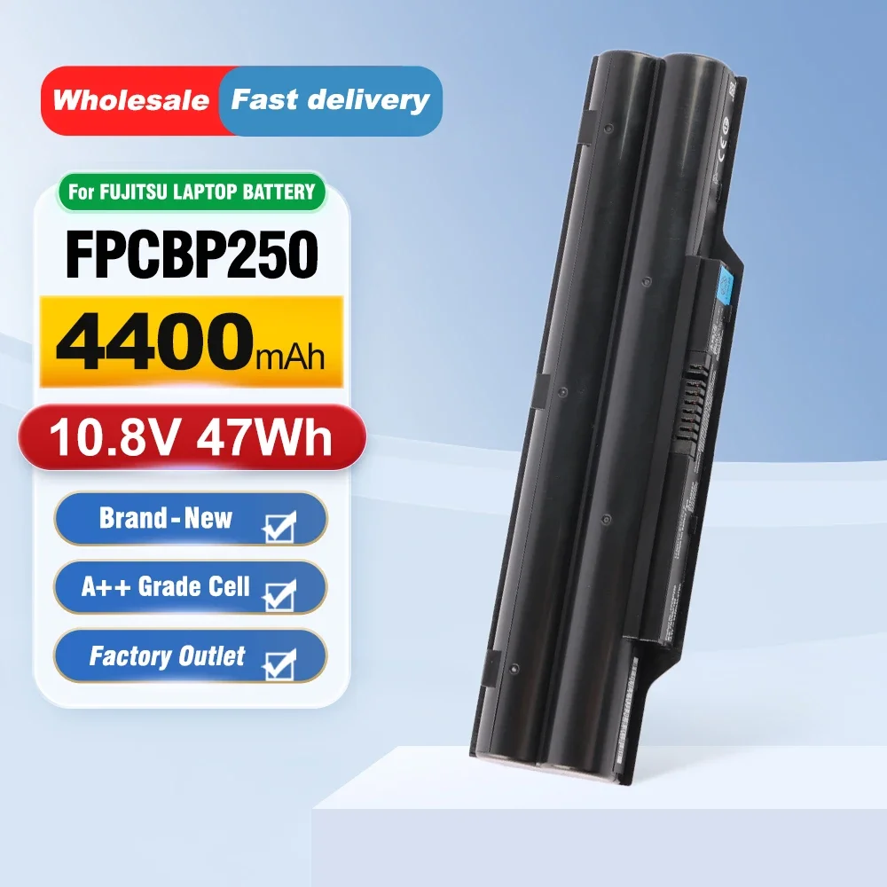 ETESBAY FPCBP250 Battery For FUJITSU LifeBook A530 A531 PH521 AH530 AH531 LH701 LH520 LH522 FMVNBP186 FMVNBP189 CP477891-01