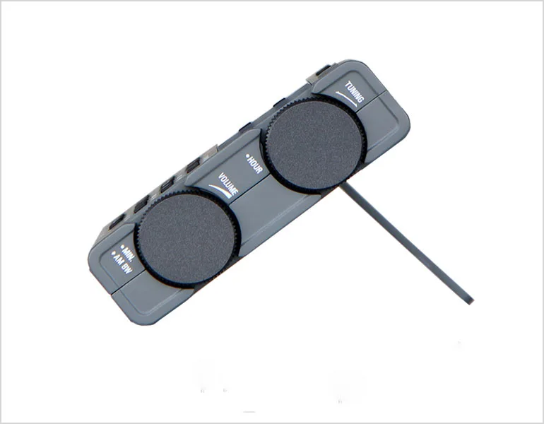 جهاز استقبال راديو بشاشة LCD رقمية ، راديو كامل النطاق ، ستيريو DSP ، محمول ، FM ، AM ، SW ، WM ،