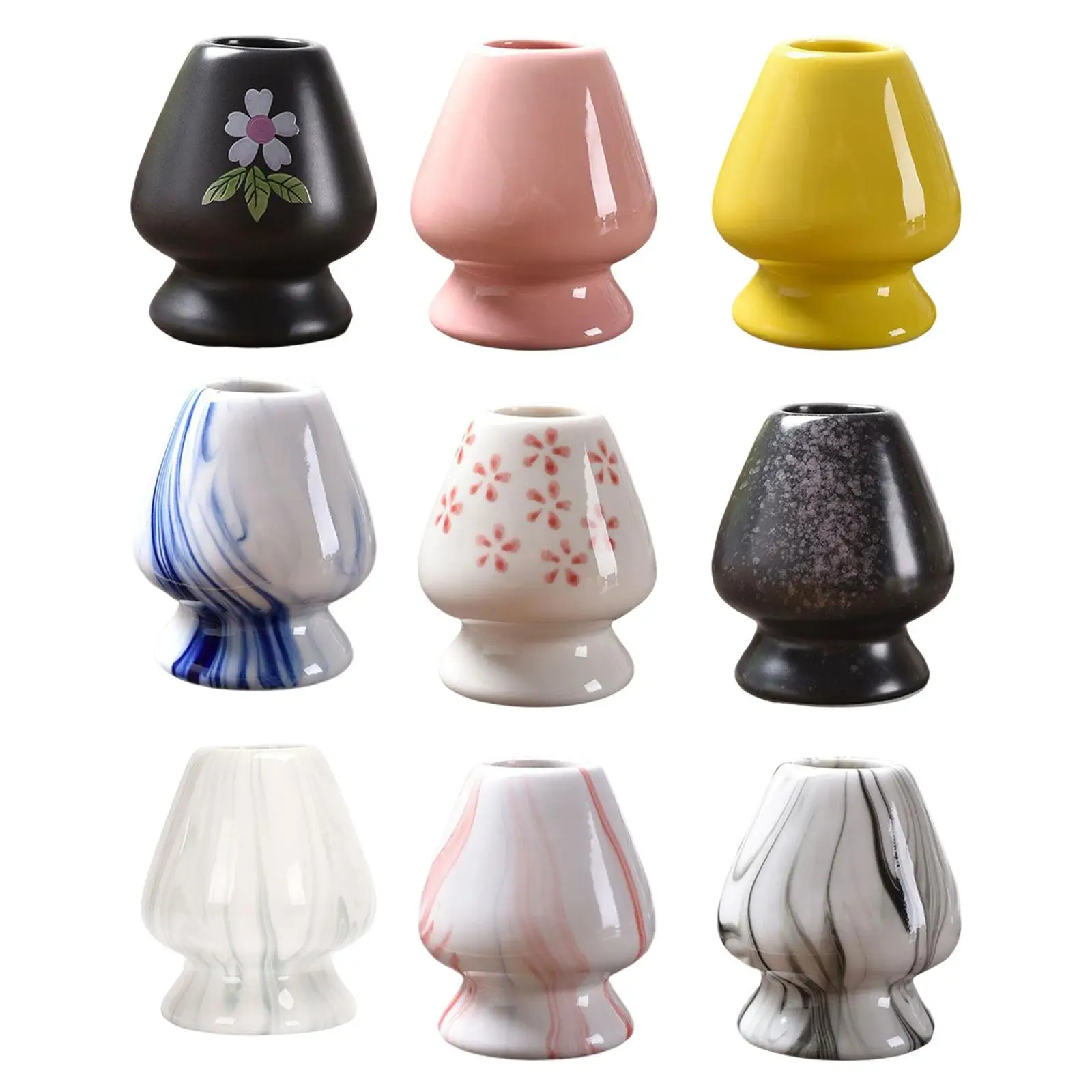 Soporte para batidor Matcha tradicional, cuenco Matcha para ceremonia Matcha, soporte para batidor hecho a mano, soporte Chasen, vajilla para cocina,