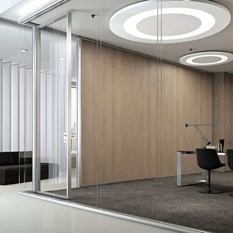 custom.Wooden Partition Wall Solid Panel Privacy Soundproof Double Partition Wall Room Division Partiiton Wall