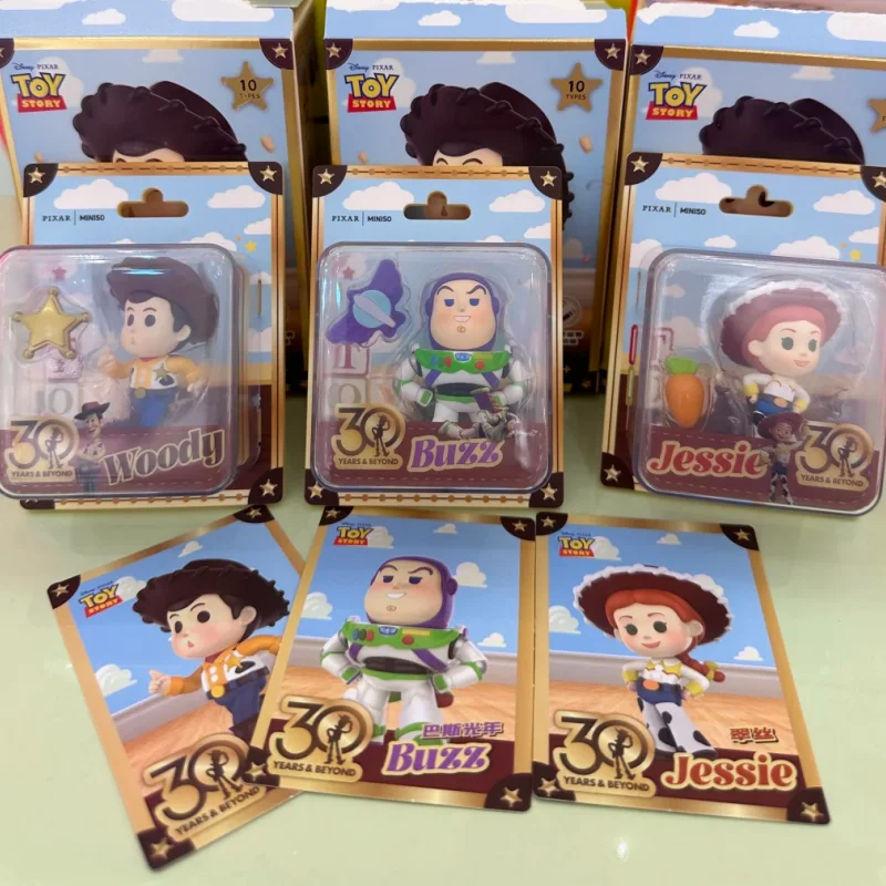 ديزني بيكسار توي ستوري صندوق أعمى سلسلة قابلية اللعب لا نهاية لها مصعد أنيمي الطرفية الشكل وودي جيسي لايت يير لعبة مجسمة #2