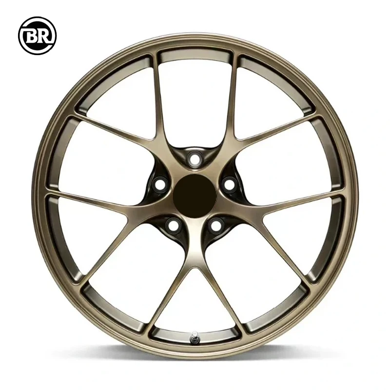 Borui Customized 17 To 26 Inch Aviation Aluminum Alloy 6061 Custom Forged Car Wheels Pcd5x120 Forged Car Wheels