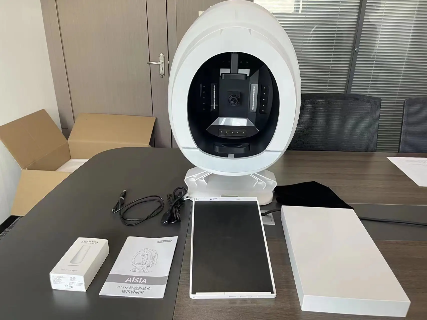 AISIA Q1 3D AI Facial Skin Analyzer Detection Skin Problem Diagnosis 8 Spectrum Professional Analysis Beauty Salon Equipment