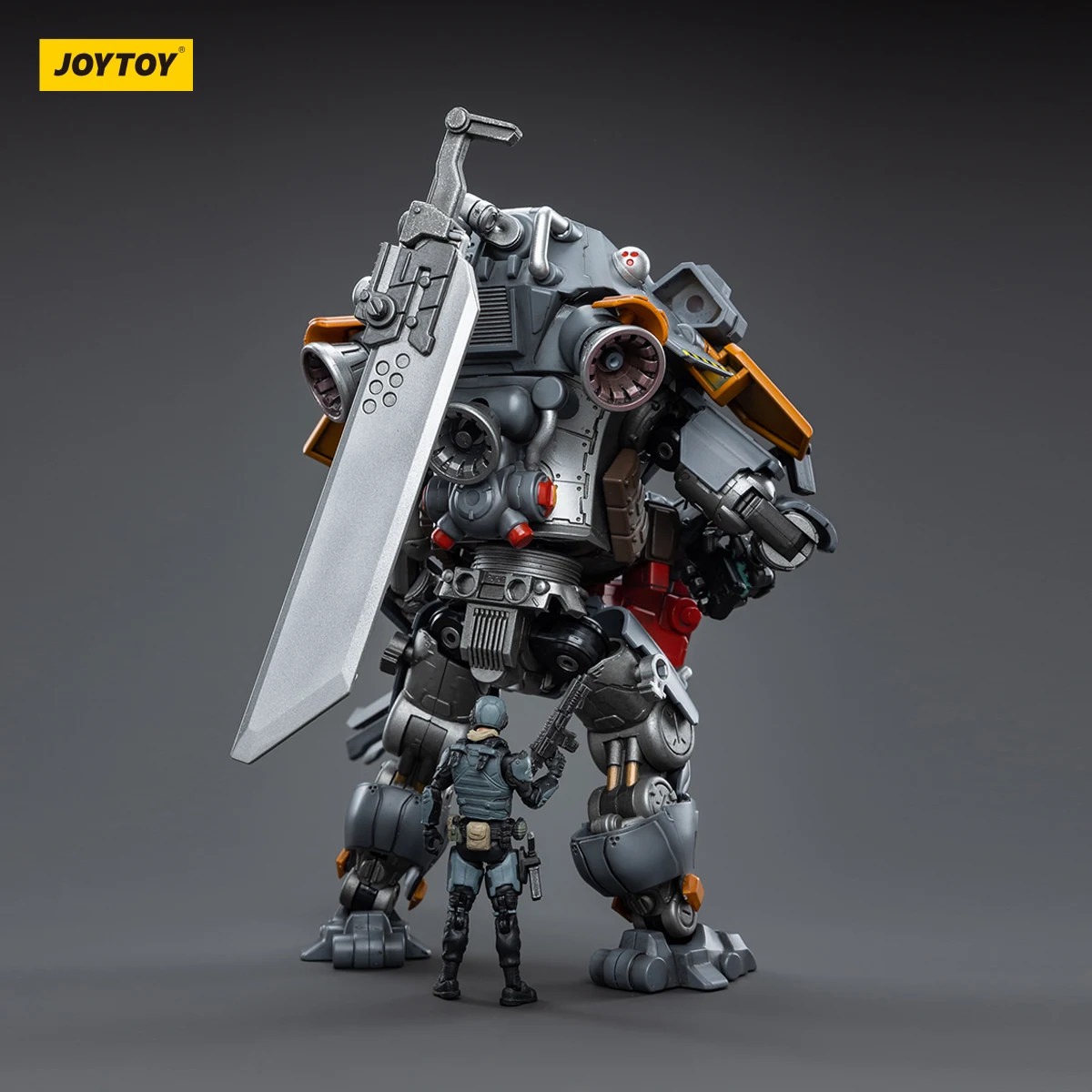 JOYTOY 1/25 Action Figure Mecha Iron Wrecker 09 Combat Mecha Collection Model Toys Birthday Gifts Free Shipping