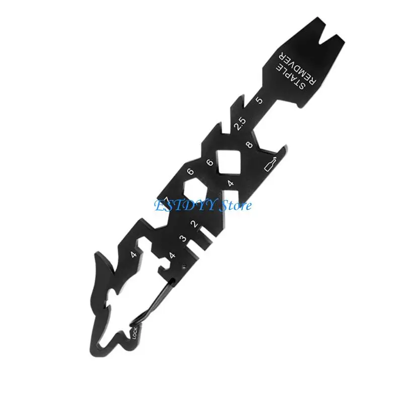 G6DE Durability Rusts Resistant Wrenches Portables Keychains Universals Wrenches