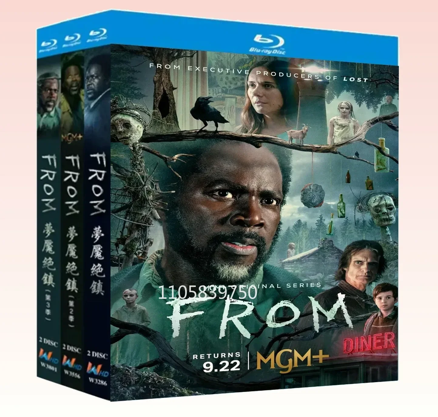 From Season 1-3 (2024) Series 6 Disc New Boxed All Regionplay Subtitle English Blu-ray disc High Definition BD