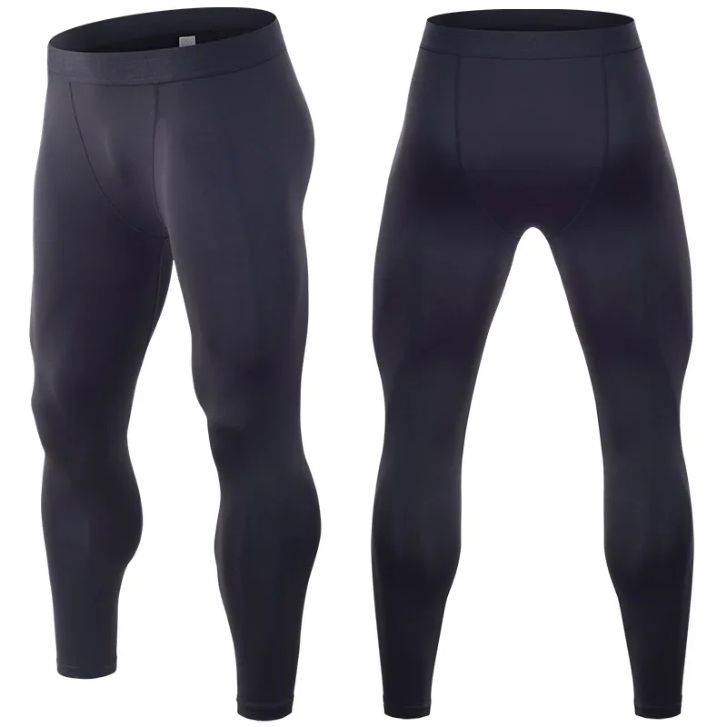 

Men Sport Tights Man Gym Running Leggings Trousers Quick Dry Compression Pants Training Basketball Tights Man Fitness Sportswear