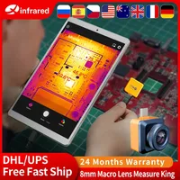 T2S Plus Thermal Camera Analyzer Motherboard PCB Cell Phone Troubleshooting Repair PC Software 8mm Macro Lens  InfiRay Xinfrared