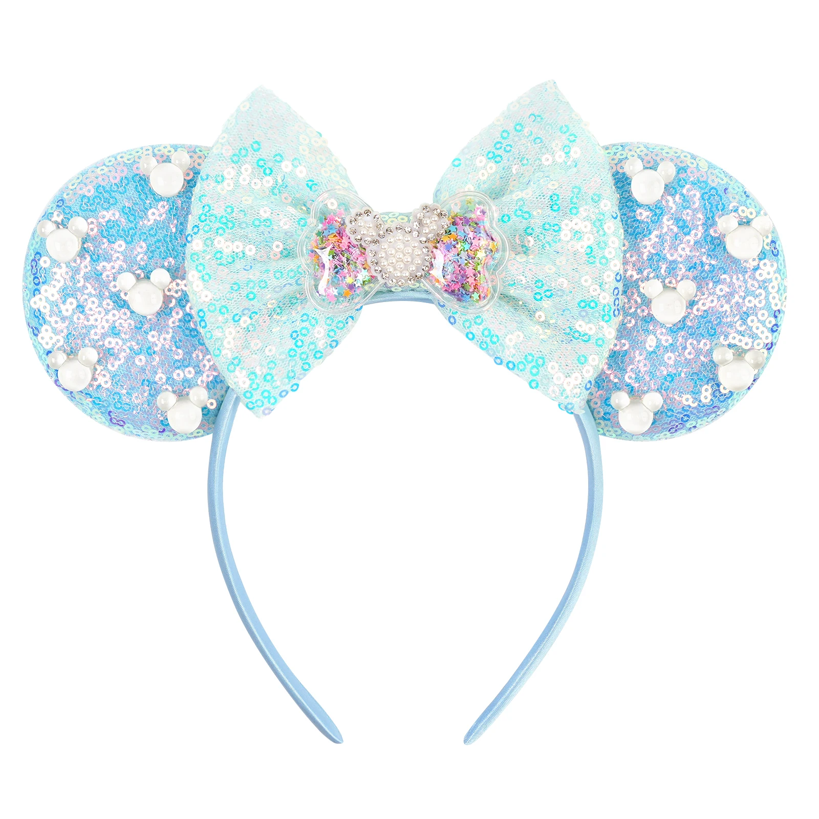 スパンコールミッキーマウス耳ヘッドバンド誕生日ガールヘアバン - Women Accessories Photos のレビューと価格