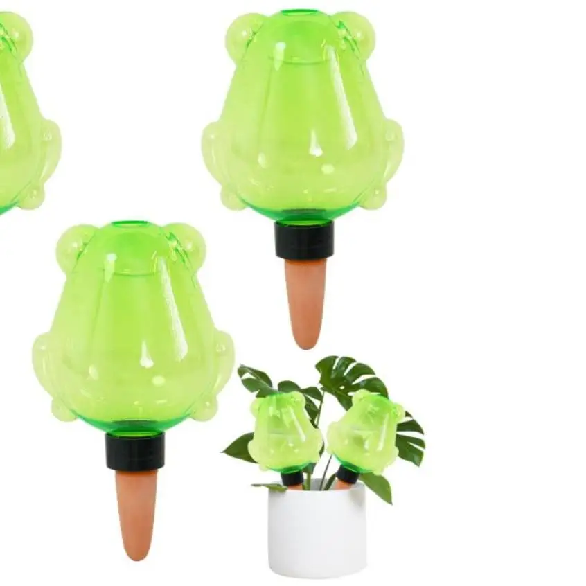 3pcs Vacation Drip Irrigation Watering Tool Devices Automatic Plant Water Watering Bulbs Flowerpot