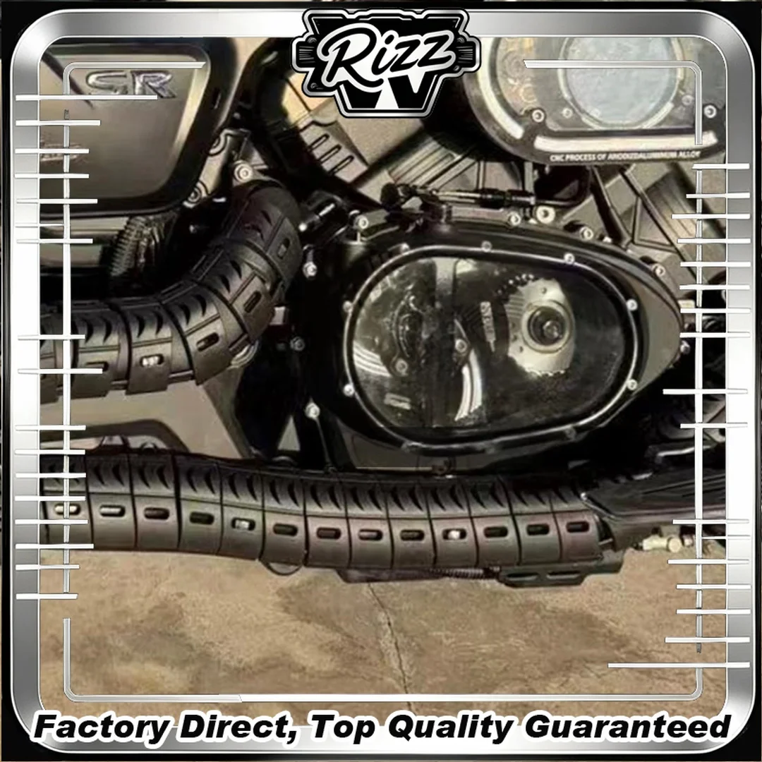 【Factory Direct】For QJMOTOR SRV300/350/250V/ 400 AMT/600V/600 V4 Cruise modified accessory exhaust pipe heat protection cover