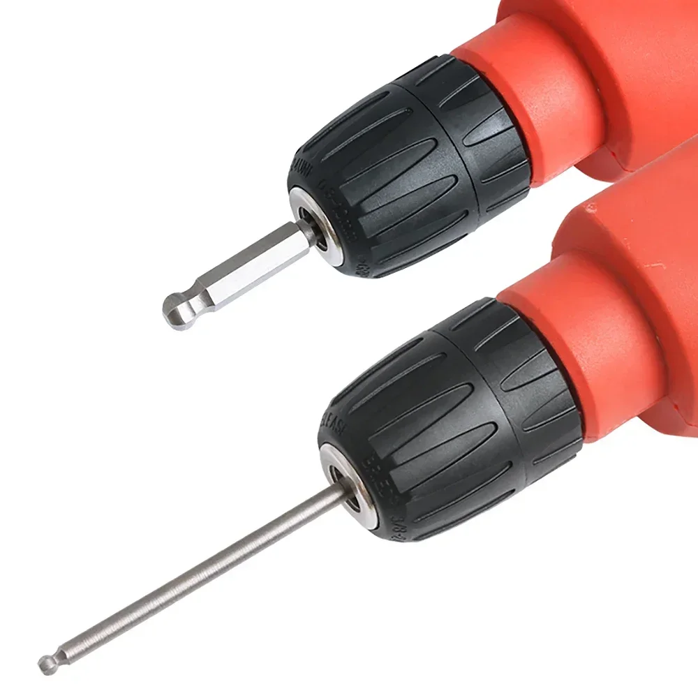 Kép 3: Rontás Lázadás Csikáras bits H2 - h10 Delejes Hatoldalú golyós Dústermék S2 Acél 100/150/200mm Hossz 1/4