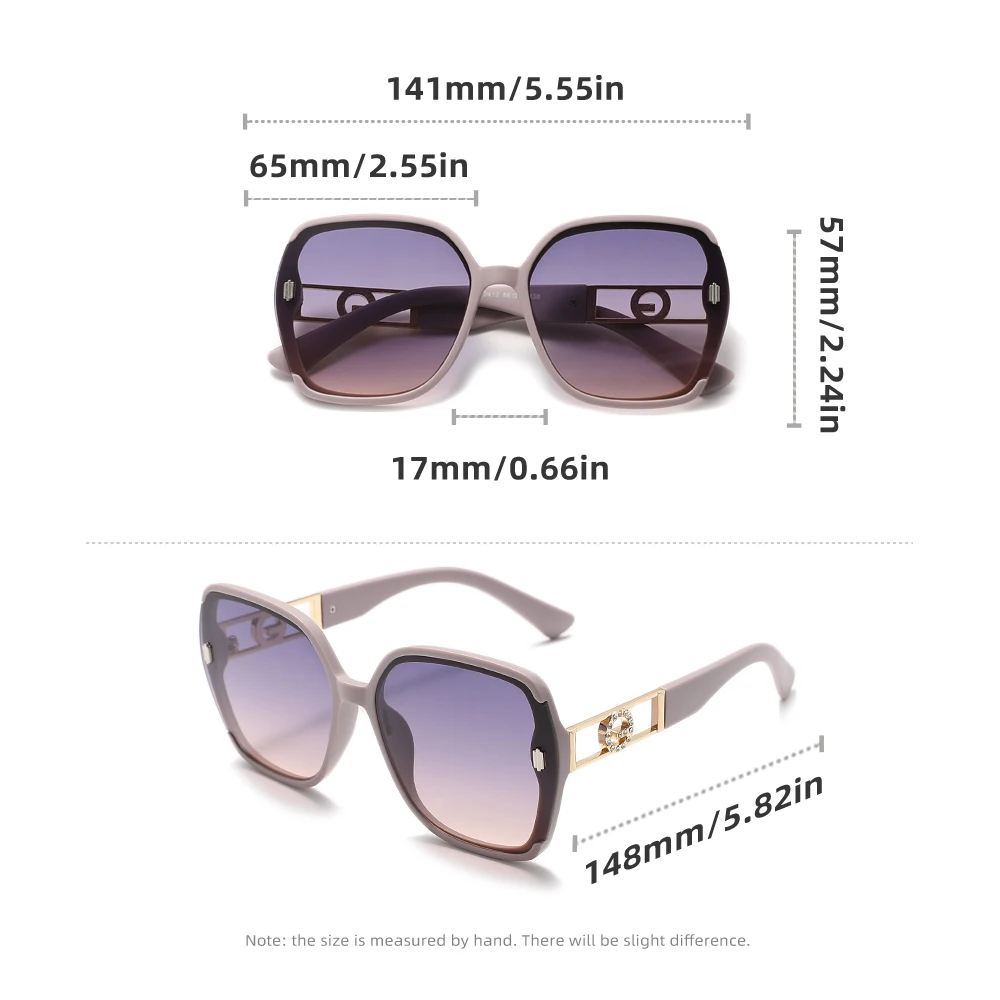 WIMN وصول جديد النظارات الشمسية العصرية للسيدات إطار كبير UV400 نظارات للنساء نظارات عطلة السفر