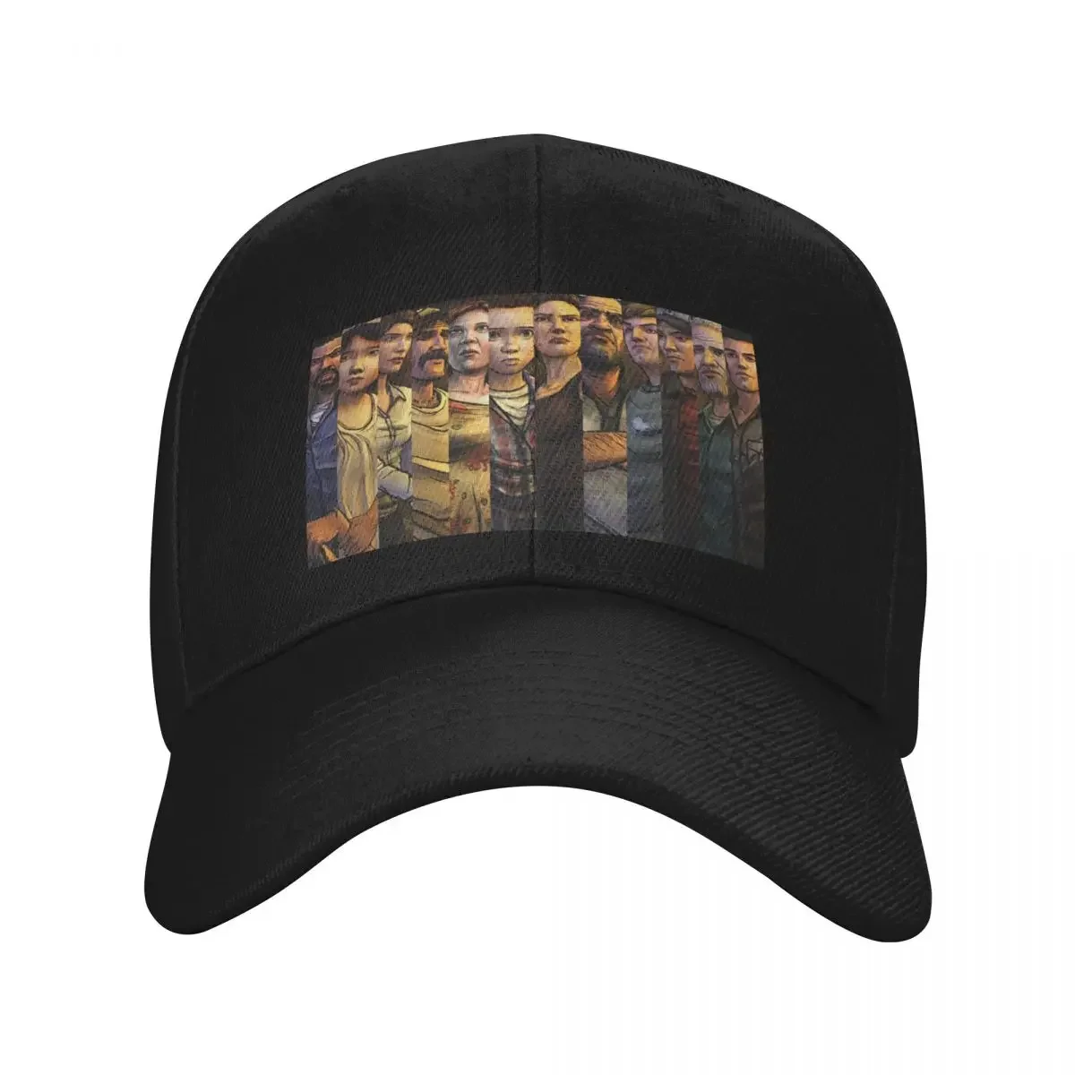 The Walking Dead Game-Sombrero de béisbol de poliéster para hombre, gorra ajustable, informal, a la moda, para conductor de camión