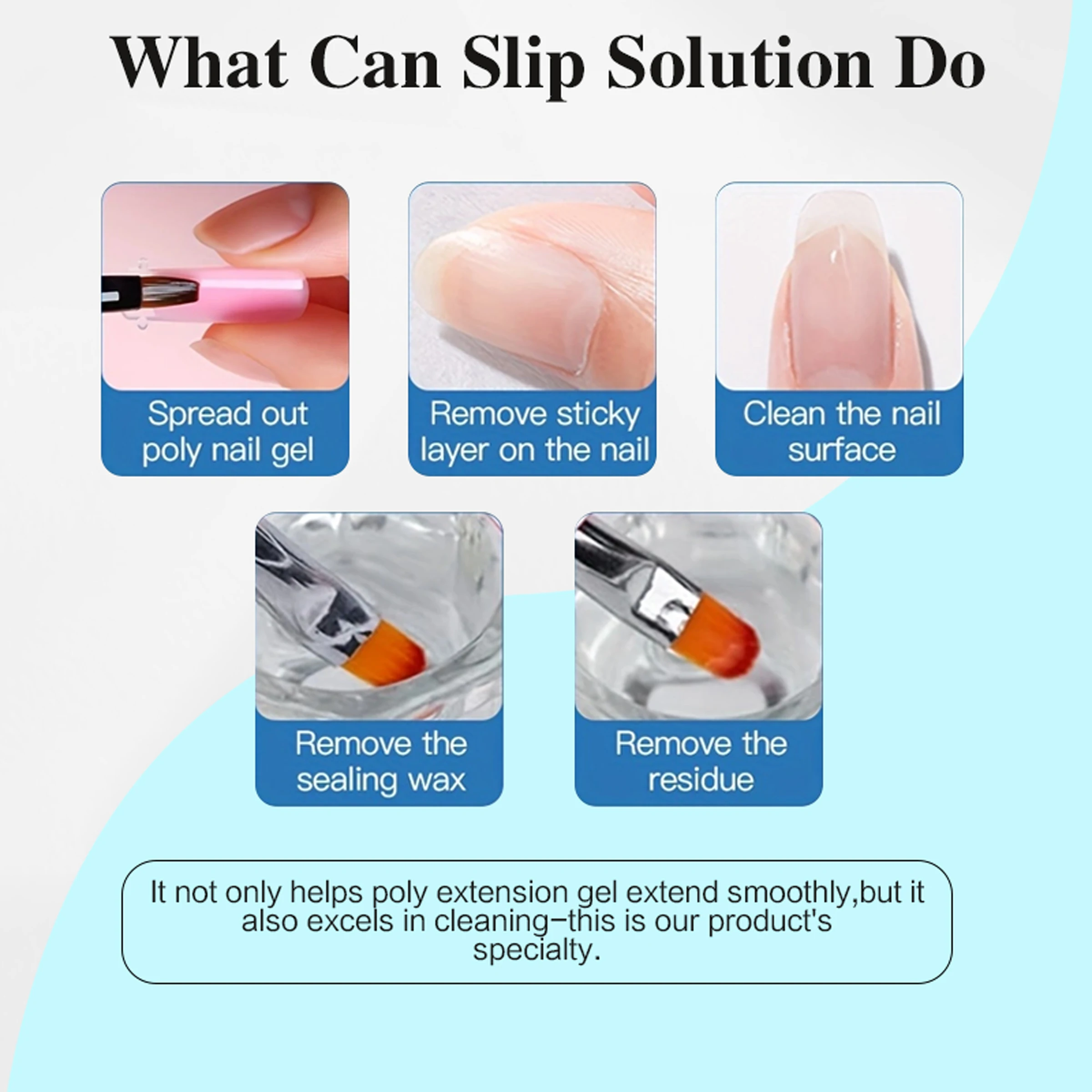 ชุดน้ำยาทาเล็บโพลีเจลขนาด120มล. (+ ปากกาและ sloki kaca หยิบจับ) เจลเรียบไม่มีฟอง/ไม่สม่ำเสมอต่อต้านคุณสมบัติเพื่อความยั่งยืน