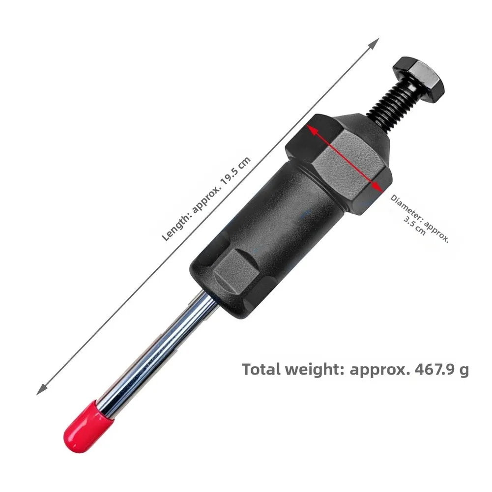 Heavy-Duty Grease Fitting Cleaner Tool Spiral Press Zerk Unblocker For Blocked Lubrication Lines Truck Agricultural