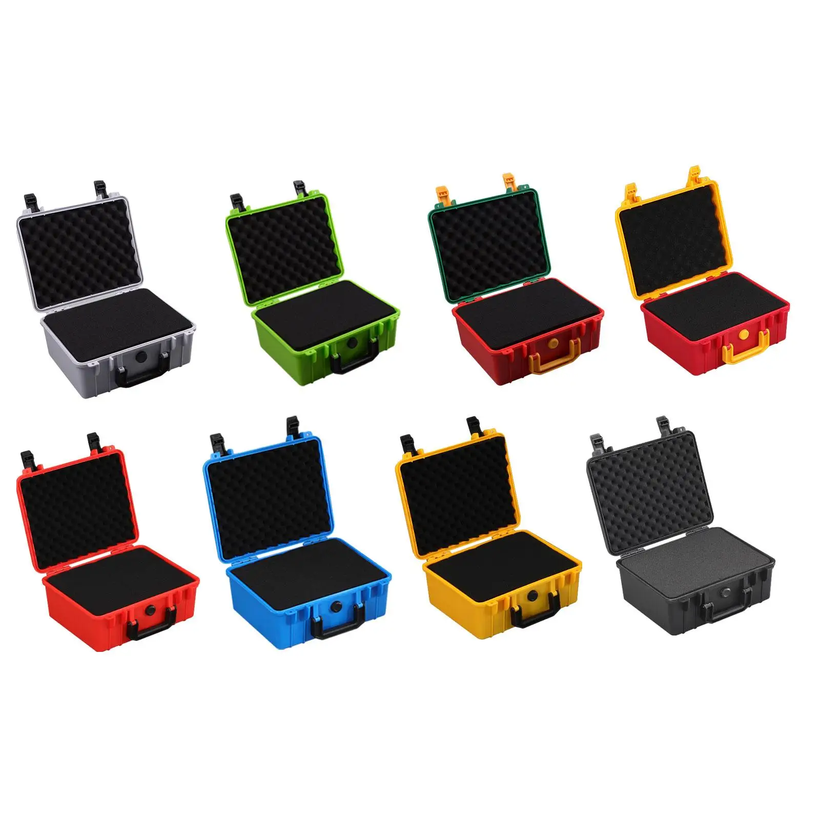 Instrument Toolbox with Foam Insert with Handle for Household Workplace