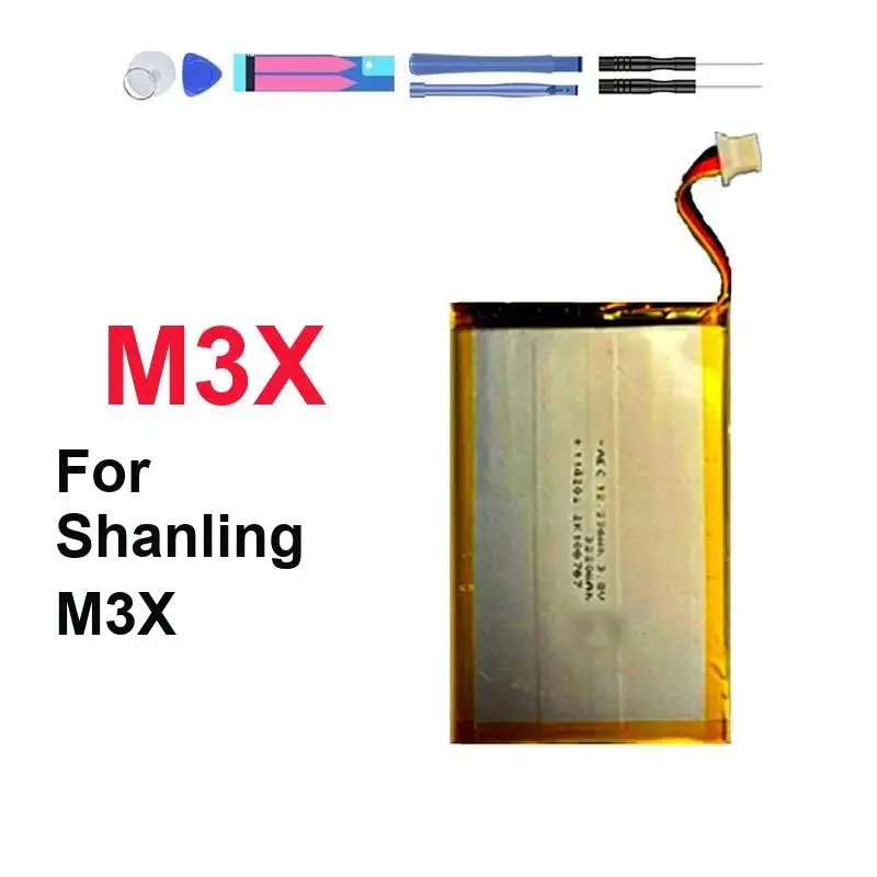 

Высококачественная сменная батарея 3220 мАч для портативного музыкального плеера Shanling M3X