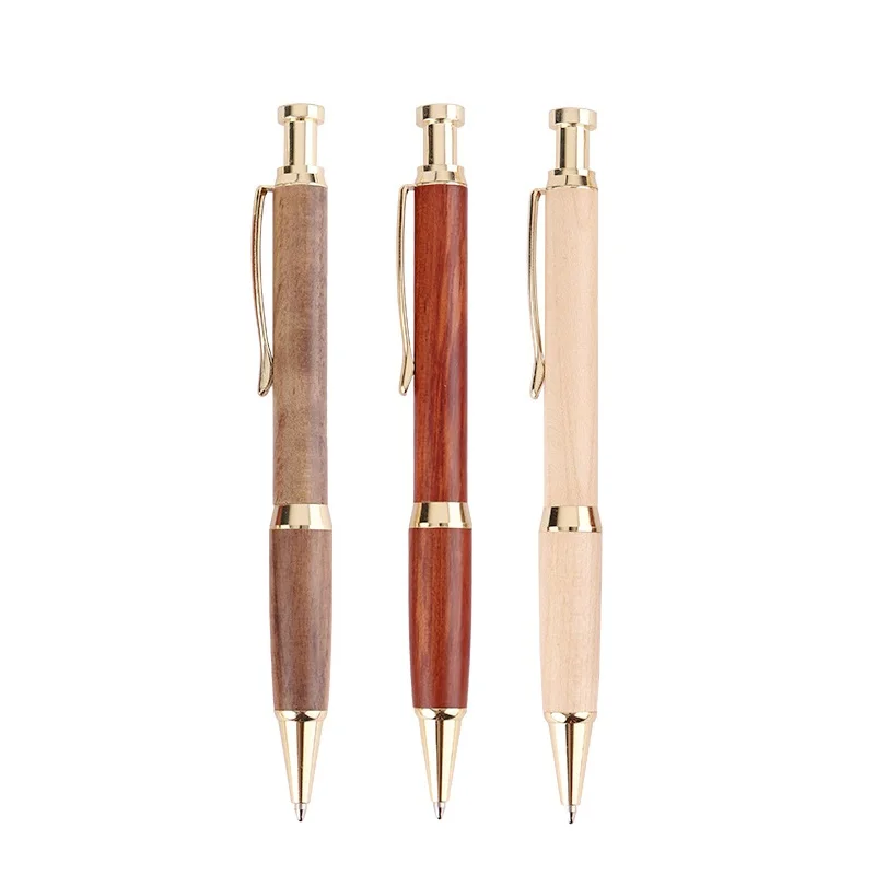 

Лидер продаж 2025 года, высококачественная ручка из натурального дерева, роскошная деревянная ручка с подарочным набором в коробке