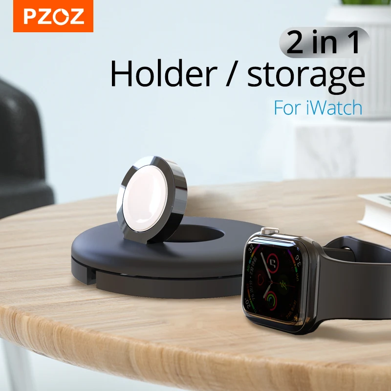 PZOZ For Apple Watch iWatch ultra 4 3 2 series 12 11 10 9 8 7 SE wireless charger dock chargers stand charging cable accessories