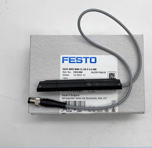 New original FESTO Sensor SDAT-MHS-M100-1L-SA-E-0.3-M8 1531267 SDAT-MHS-M80-1L-SA-E-0.3-M8 1531266