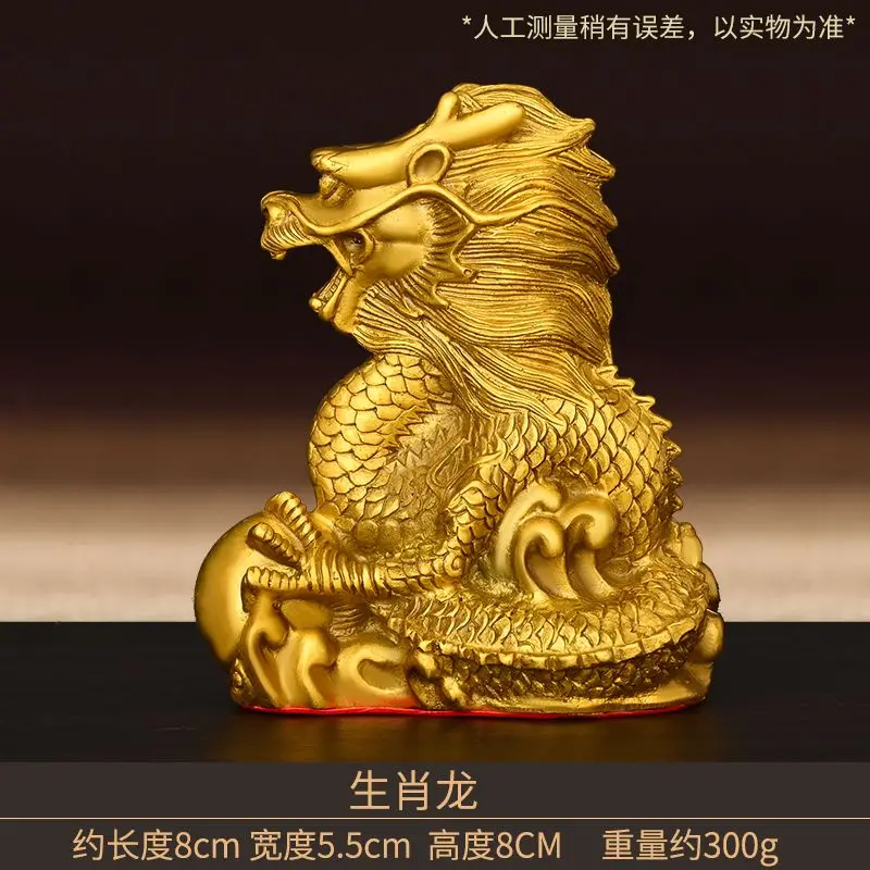 Chinese Zodiac twelve statue copper Animal ornament rat ox tiger rabbit dragon snake horse sheep monkey chicken dog pig figure
