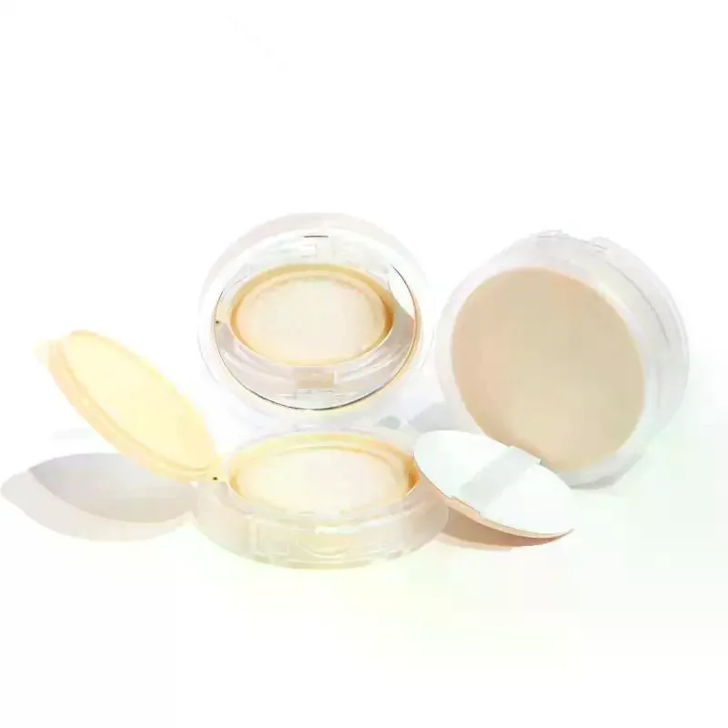 에어쿠션 파운데이션 DIY 박스 미니 귀여운 빈 퍼프 박스 휴대용 거울 포함 비비크림 화장품 메이크업 케이스 용기 스펀지 포함