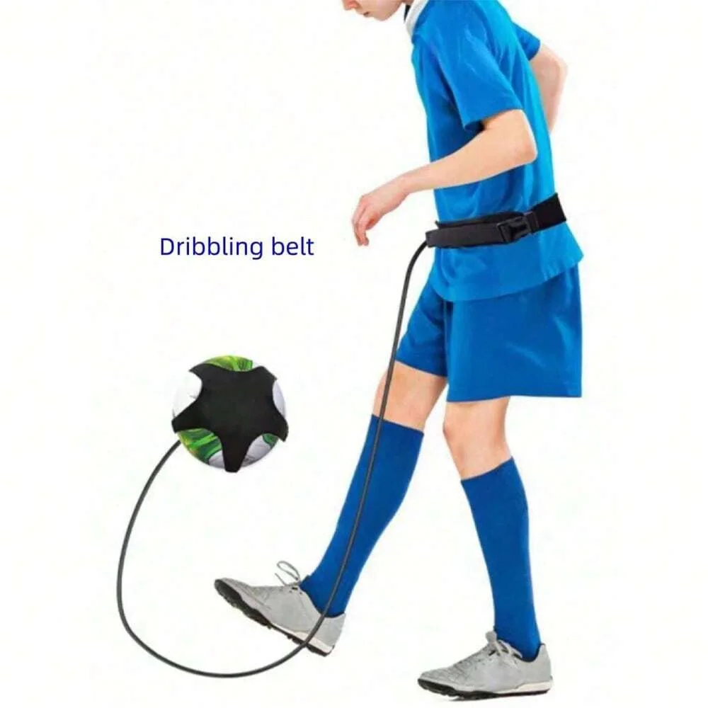 1pc Football Training Belt Soccer Ball Kicking Belt For Adult Football Trainer Mat Football Training Equipment