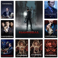 Classic Horror TV Series Hannibal Series Posters Movie Wall Art Picture Canvas Paint Prints for Bar Club Bedroom Home Decoration
