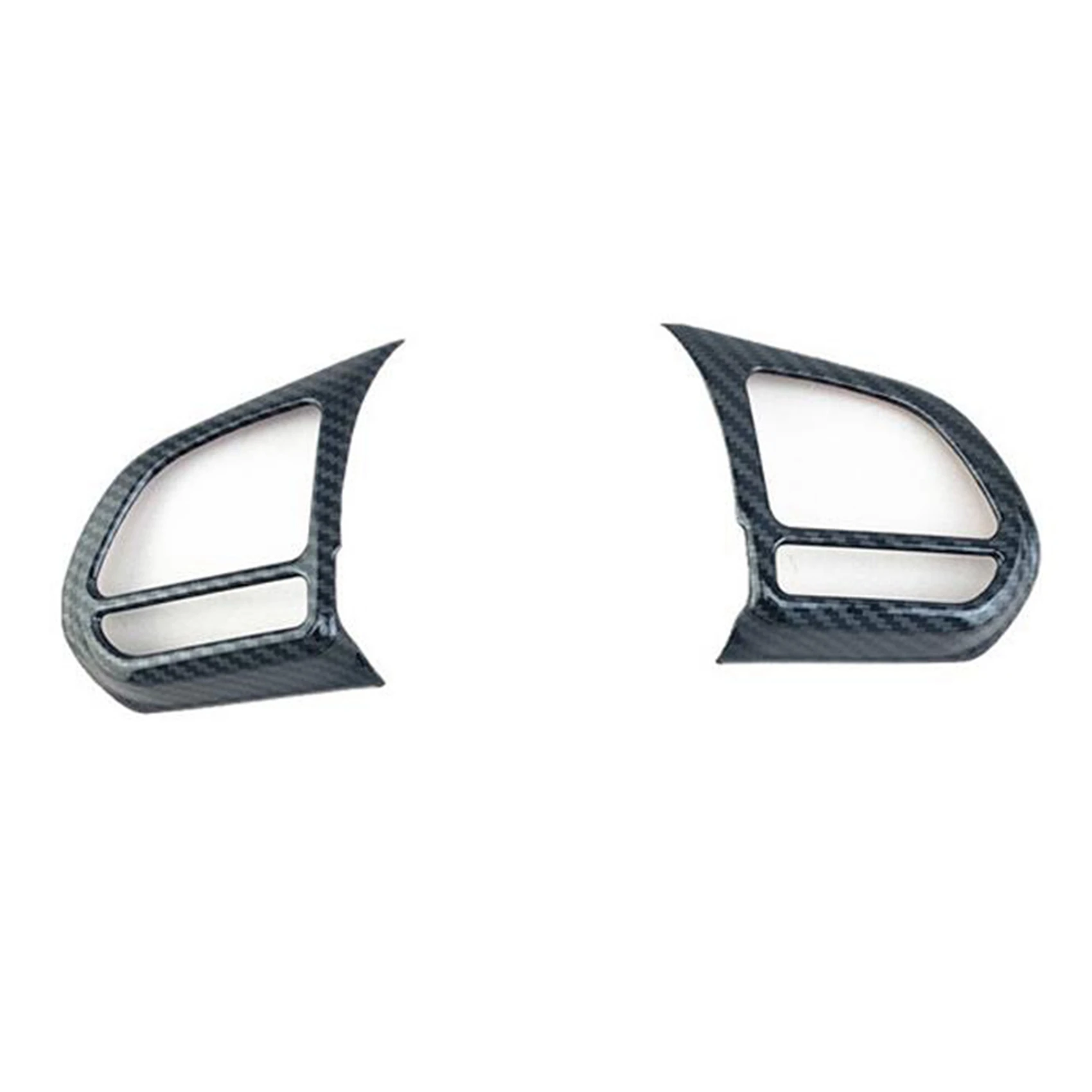 

6Pcs/Set ABS Car Steering Wheel Button Cover Sticker Interior Decoration For MG5 MG6 MG HS ZS Car Styling Carbon Fiber-T48C