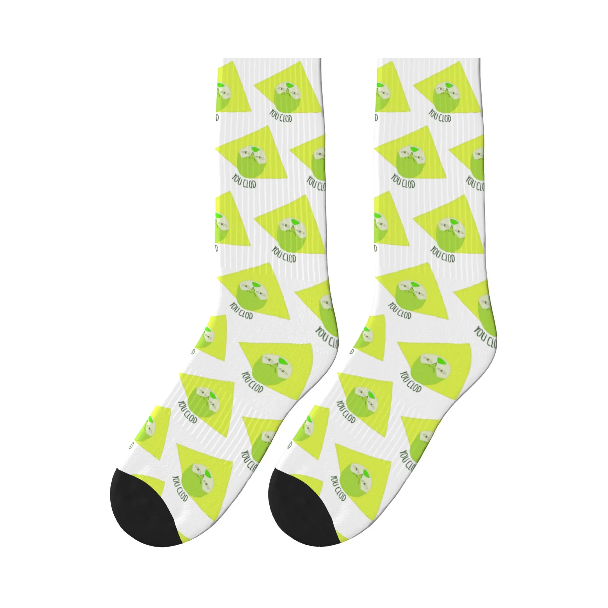 You Clod Peridot Steven Universe Calcetines deportivos de alta calidad para todas las estaciones, calcetines largos para regalo de cumpleaños unisex
