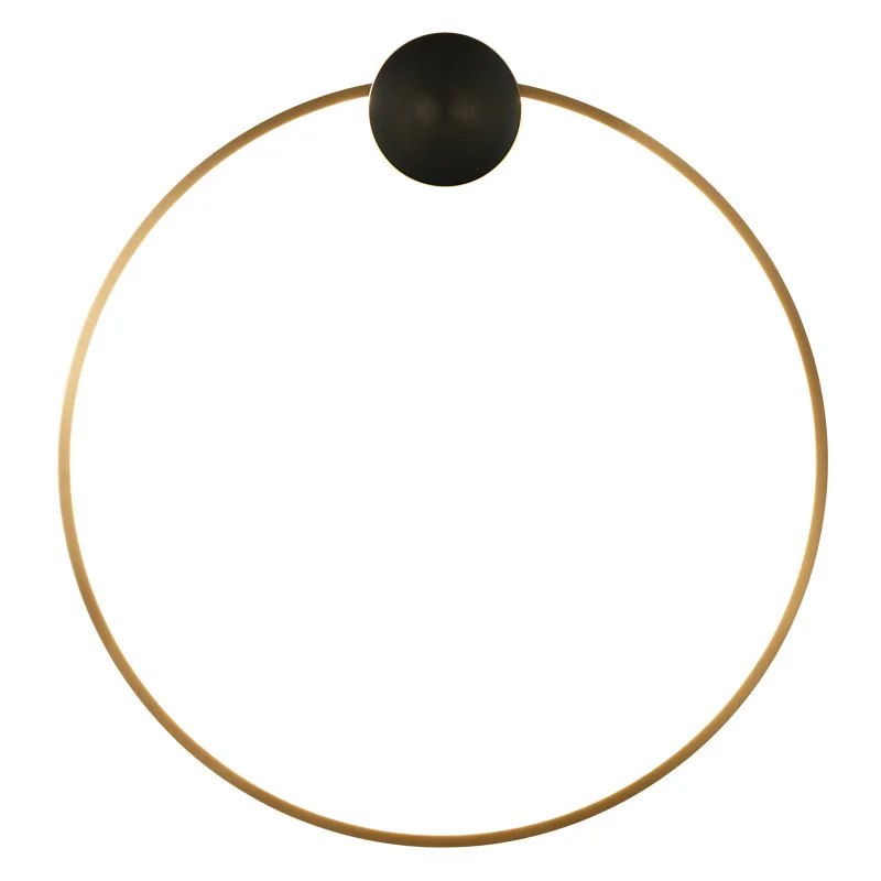 

Minimalist Ring LED Wall Lamp Modern Sconce Lights Living Room Bedroom Bedside Aisle Corridor Indoor Lighting