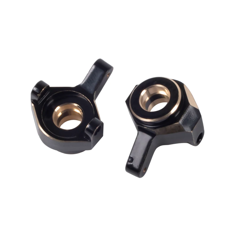 Brass Counterweight Steering Knuckles Wheel Hex for 1/24 RC Crawler Car Axial SCX24 Upgrade Parts view 3