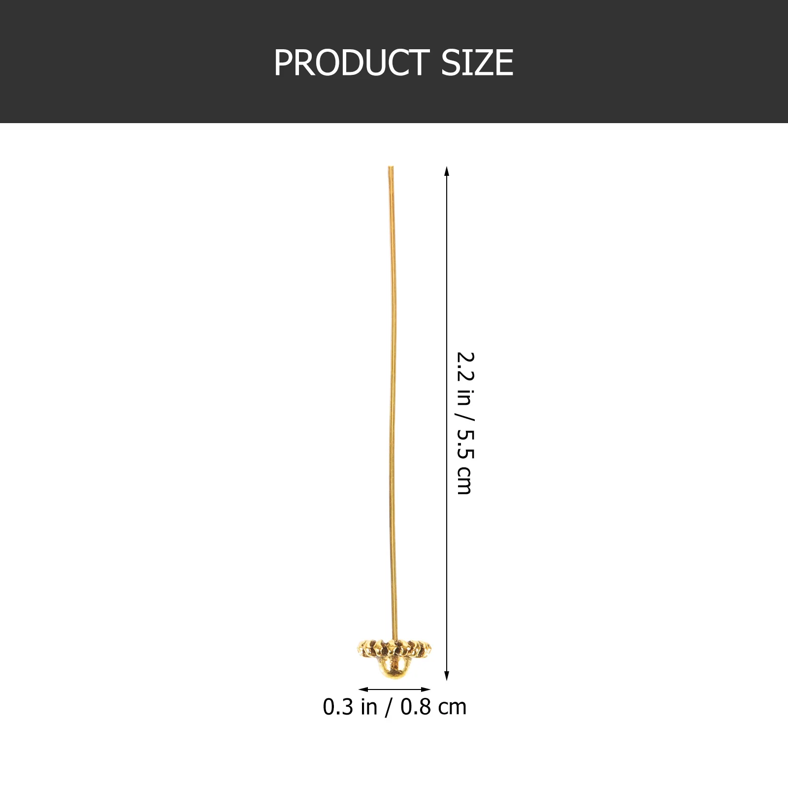 Saco de Agulhas de Cobre Resistentes para DIY, Acessórios para Confecção de Joias, Agulhas para Enfiar Contas para Artesanato