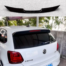 Alerón negro de alta calidad para Volkswagen, spoiler de aspecto GTI, diseño novedoso para VW POLO 2010 a 2020