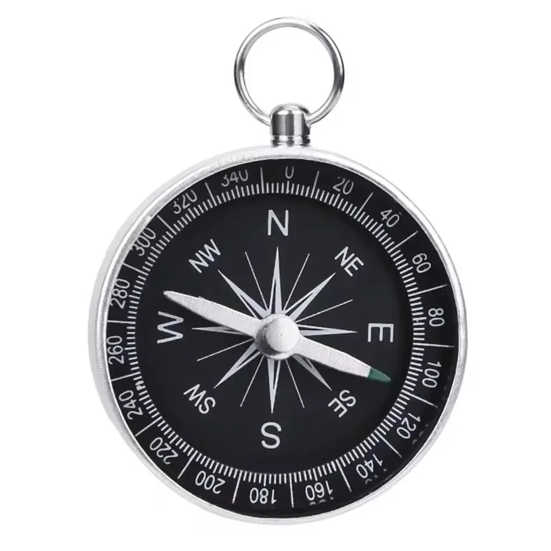 G44 Compass Keychain Pendant Aluminum Alloy Metal Material Portable Gift Mini Pocket Outdoor Adventure Travel Compass G44 Compas
