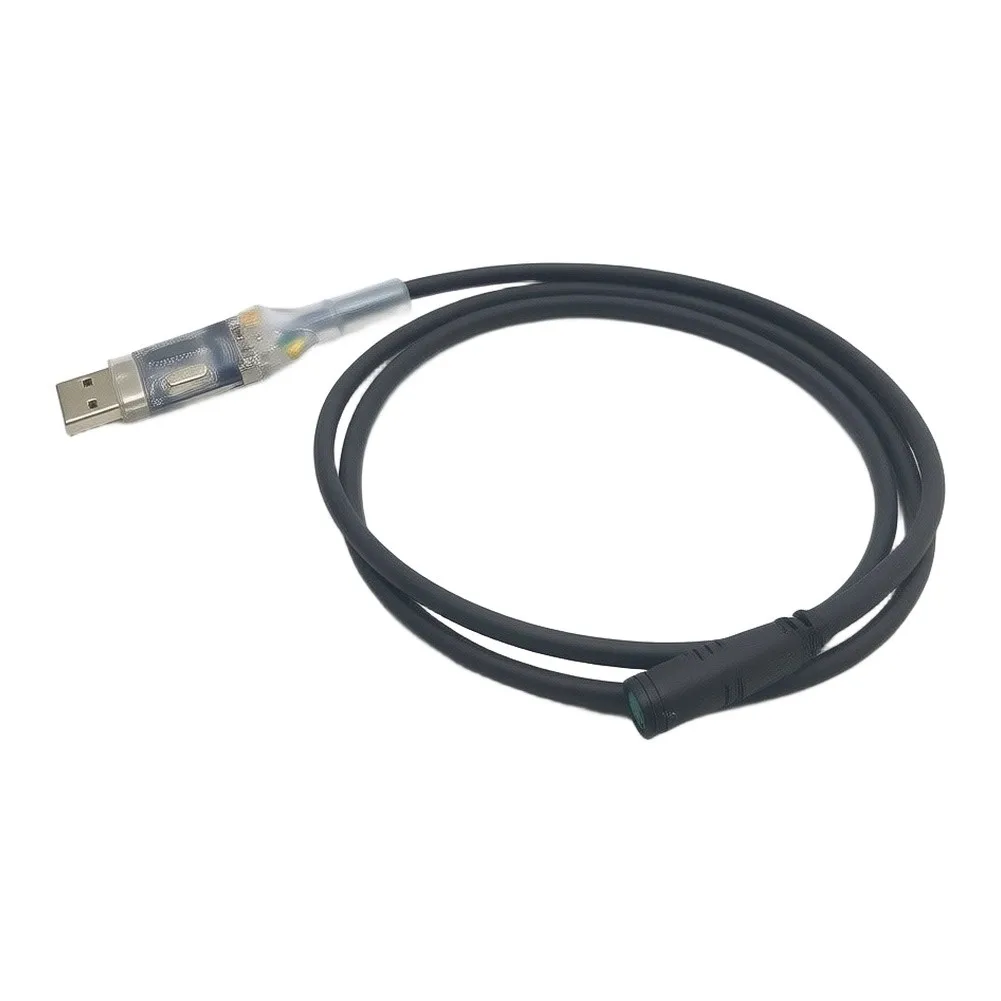 UART Programming Cable For Drive For E-Bike Motor Parameter Tuning For BBS For M620 Controller Diagnostic Tool Black 100cm Wire