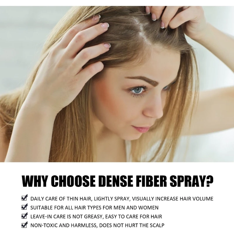 ألياف بناء الشعر 12 جرام لترقق الشعر وتكثيفه وتبدو أكثر كثافة على الفور للنساء والرجال دروبشيبينغ