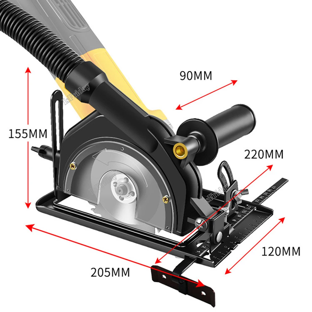 Angle Grinder Universal Bracket DIY Stand Grinder Holder Support Angle Grinder Cutting Machine Base Woodworking Table Protective