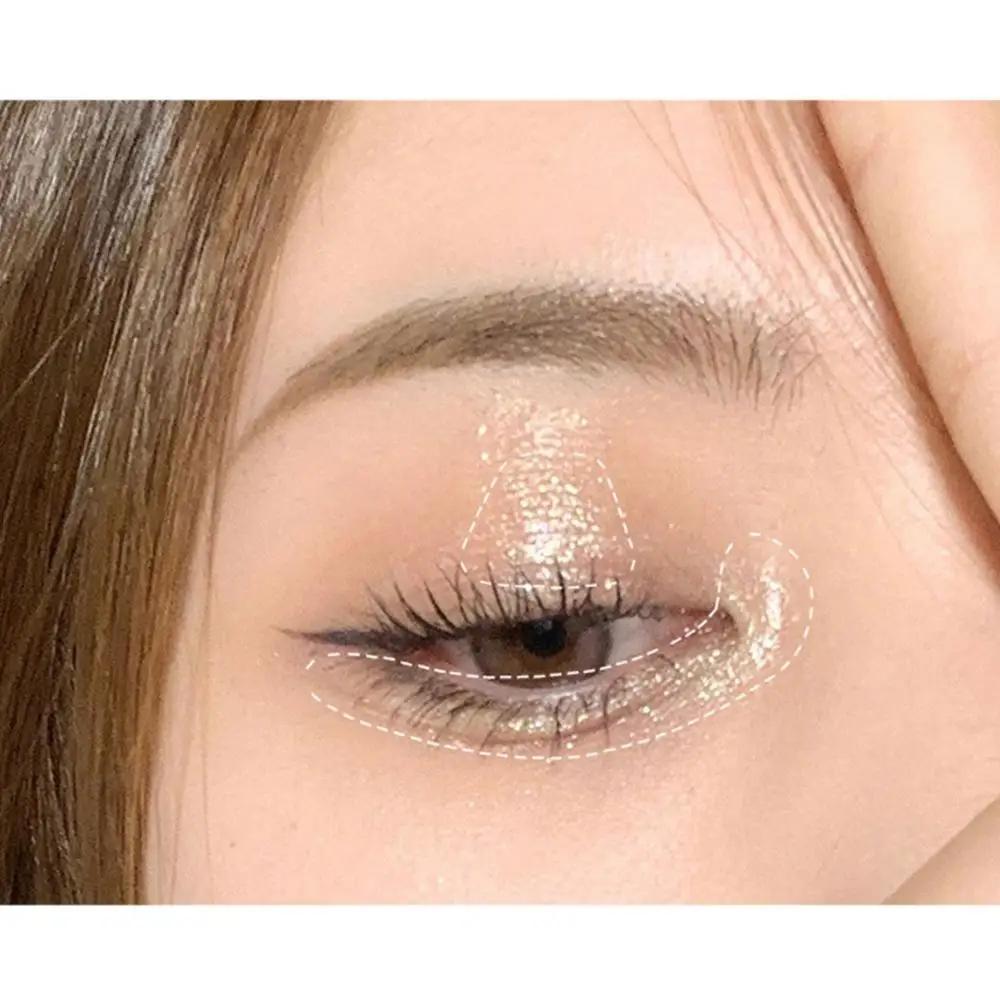 Matte Pink Highlighter Cosmetic Pen Makeup Eye  Highlight Eyeshadow