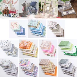 7 sztuk 25X25CM kwadraty bawełniane tkaniny rzemieślnicze tkaniny dla majsterkowiczów pakiet Patchwork pikowanie szycie Scrapbooking rzemiosło artystyczne