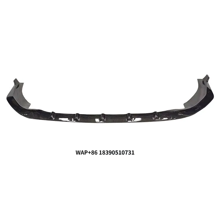 

High Quality Carbon Fiber Front Bumper Lip for A5 up to RS5 B9.5 Carbon Style Front Lip 2020-2023