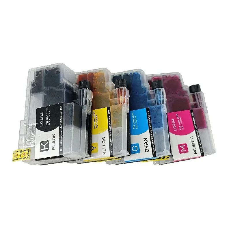 Standard Capacity LC434 434 Compatible Ink Cartridge For Brother LC434 ink Cartridge DCP-J1200W DCP-J1200DW DCP-J1200WE Printers