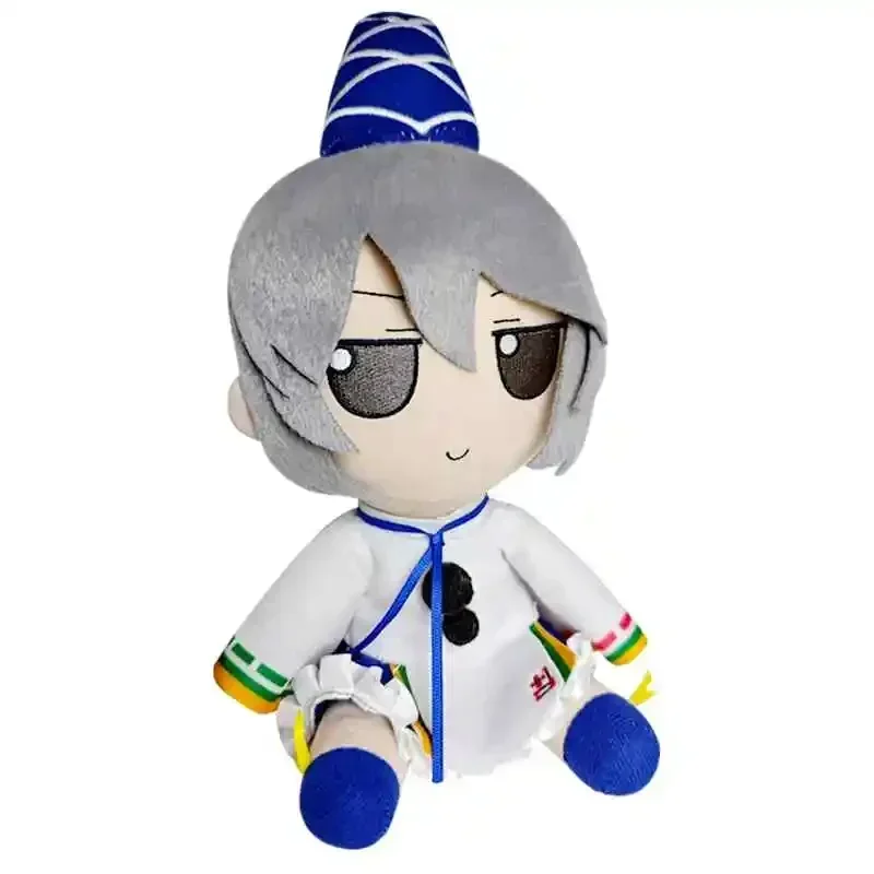 Struction o Mononobe no Futo Anime Cosplay pour filles, coton doux, figurines de corps, oreiller drôle, cadeau de Noël, 20cm