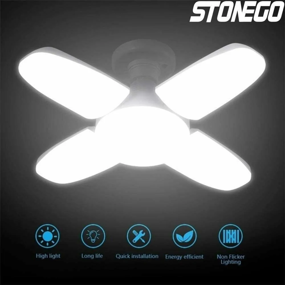 

E27 телефон для гаража, деформируемый телефон, лампы для потолочного светильника, мощность 28 Вт, лм